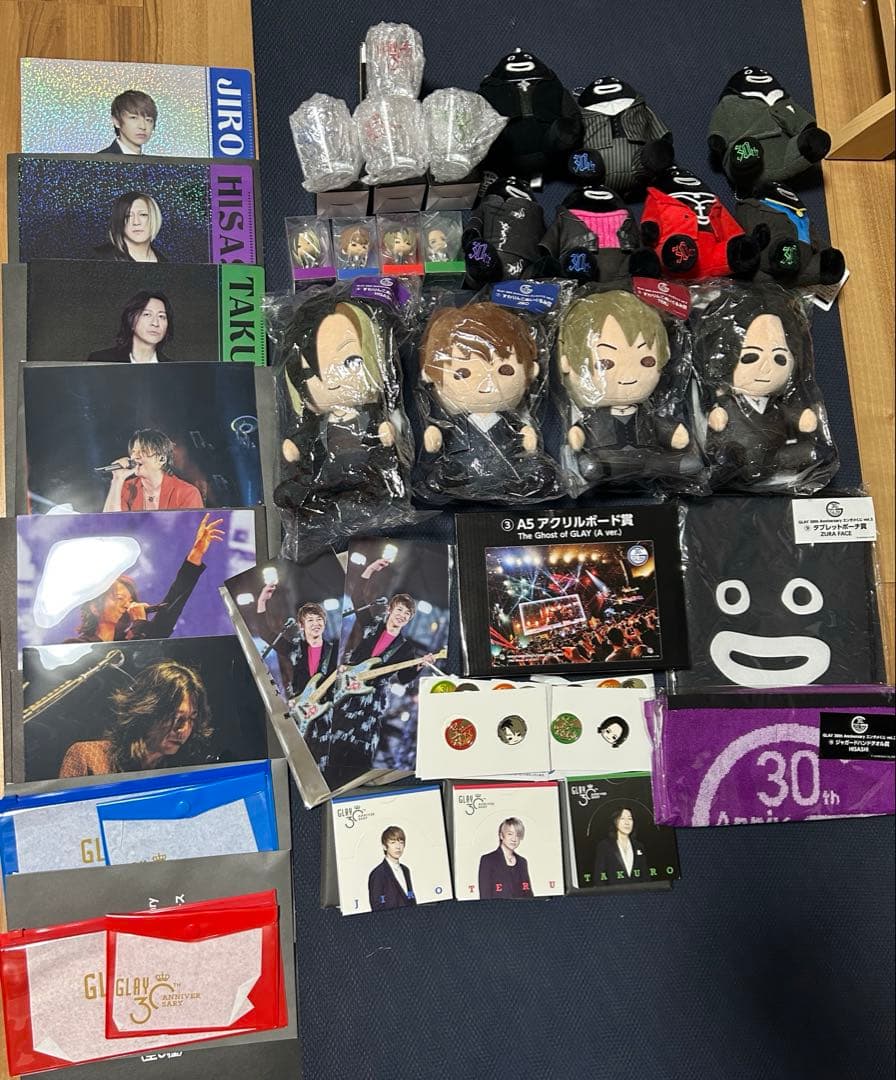 【まとめ売り】GLAY エンタメくじ すわりんこ ズラー GIGO