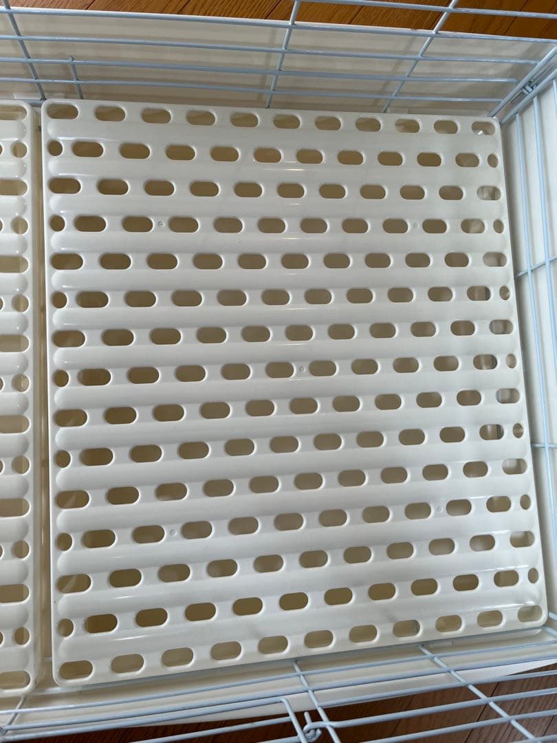 小動物ケージ　イージーホーム80 三晃商会　ホワイトケージ キャスター付き