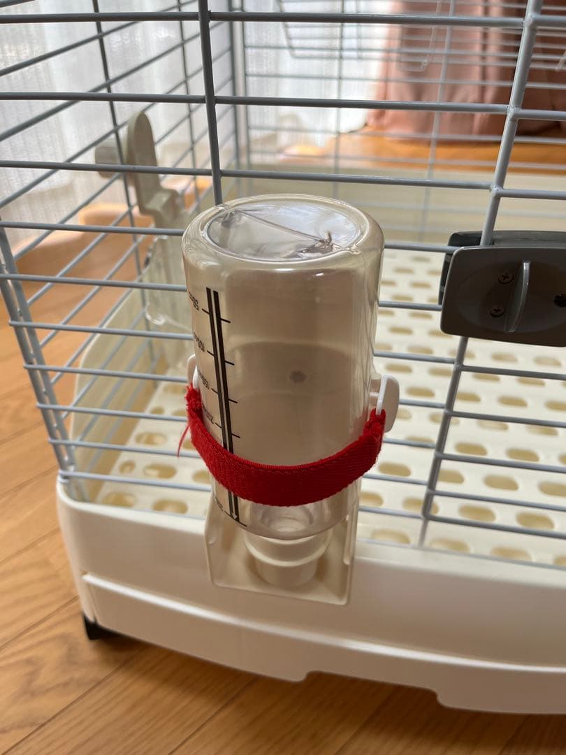 小動物ケージ　イージーホーム80 三晃商会　ホワイトケージ キャスター付き