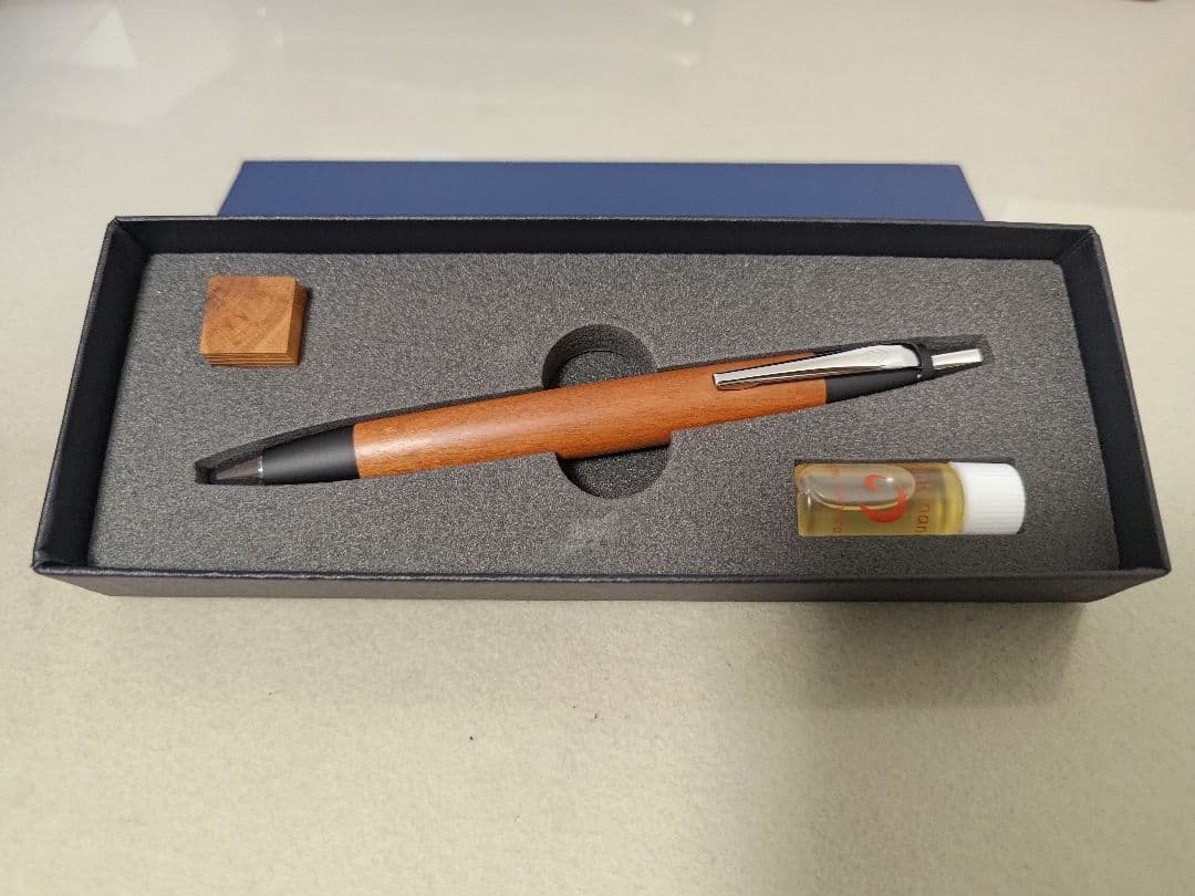 ア*ブ様 【値下げ不可】 野原工芸 棗 ボールペン スタンダード シルバー