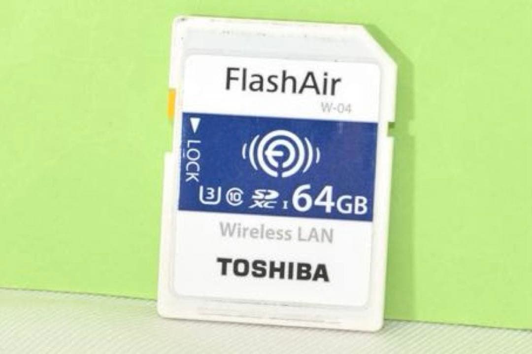 TOSHIBA FlashAir 64GB W-04 ☆送料無料☆