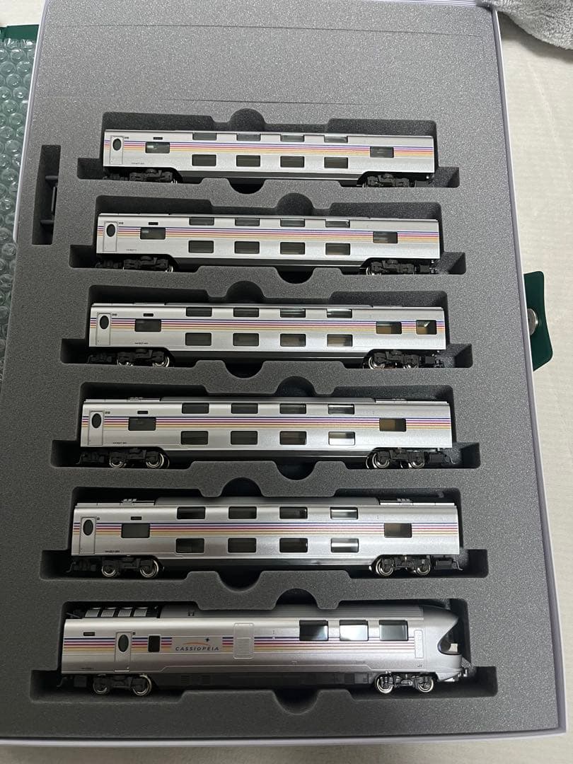 KATO カシオペアクルーズ EF81 レインボー 室内灯込み フルセット