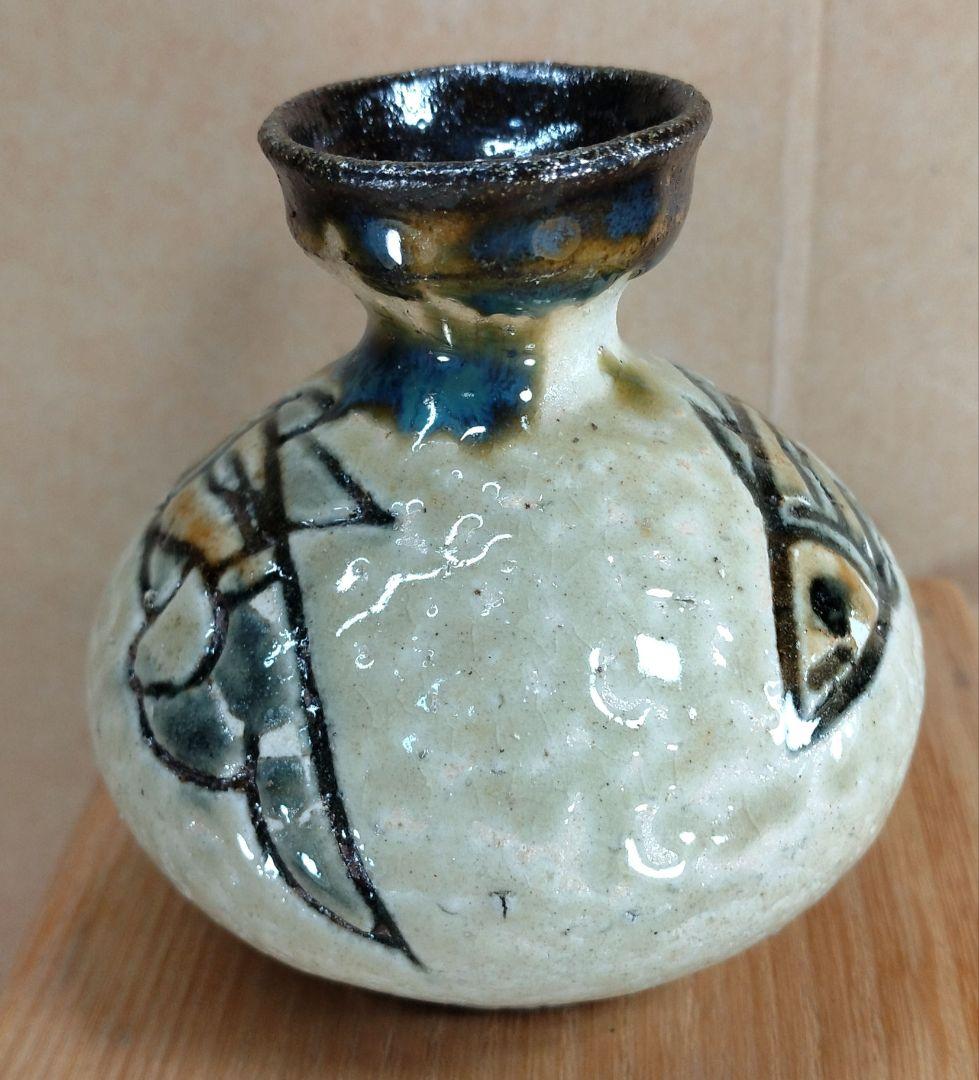 【本物保証】金城次郎 カラカラ 共箱 栞 壺屋焼 壷屋焼 人間国宝 美品