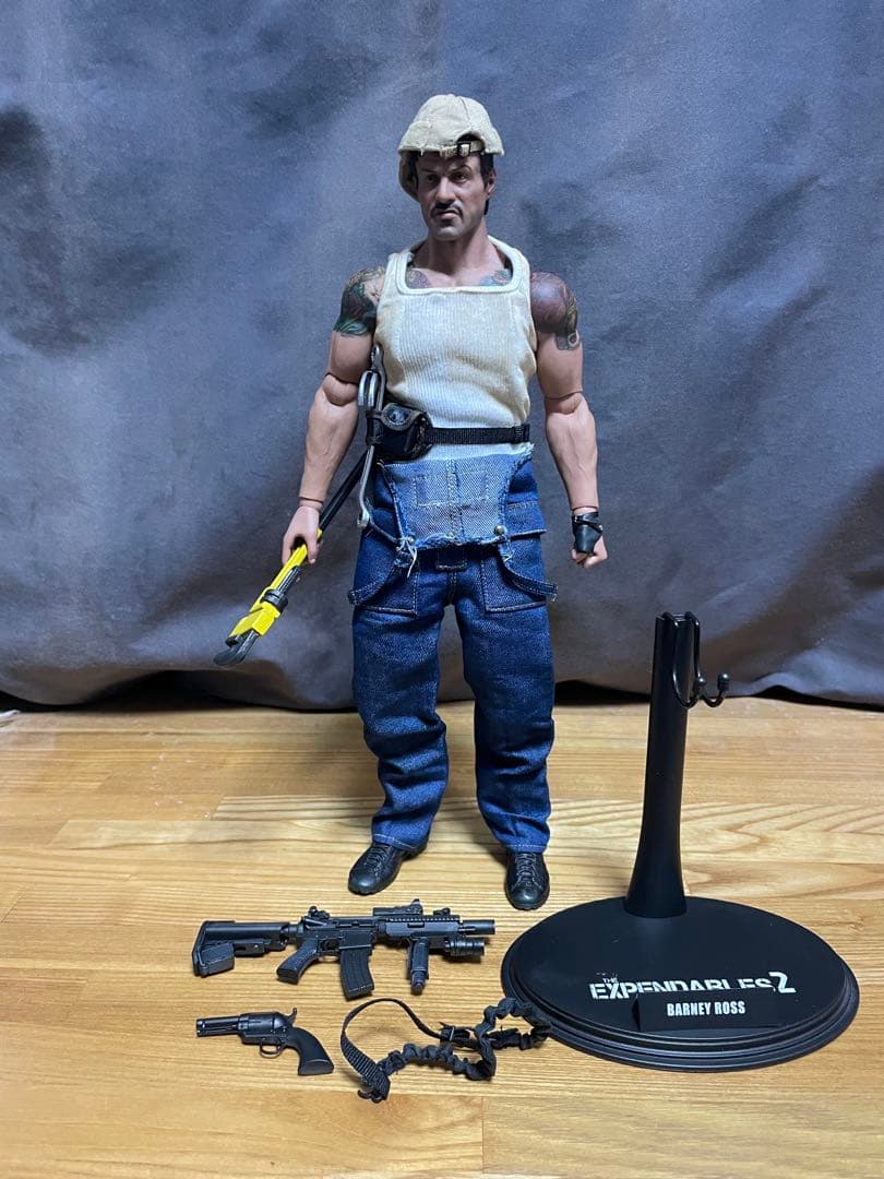 1/6 エクスペンダブルズ2 バーニーロス　訳あり