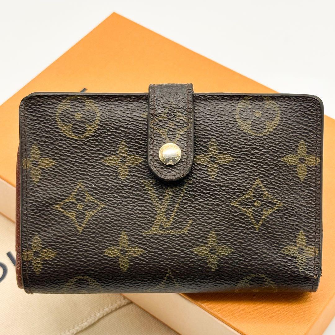ルイヴィトン ポルトフォイユ ヴィエノワ モノグラム がま口 モノグラム