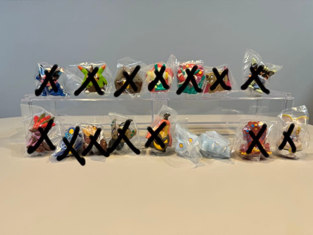 ポケモンキッズ　指人形　カロススペシャル　カチコール・クレベース　セット売り