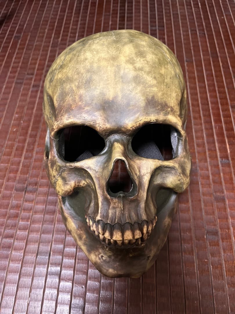 ドクロマスク　お面　手作り　ハロウィン　レア商品