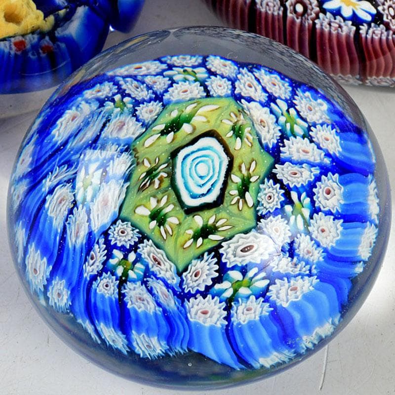 ムラーノガラス　ベネチアンガラス　ペーパーウェイト　5点まとめて　V　9431