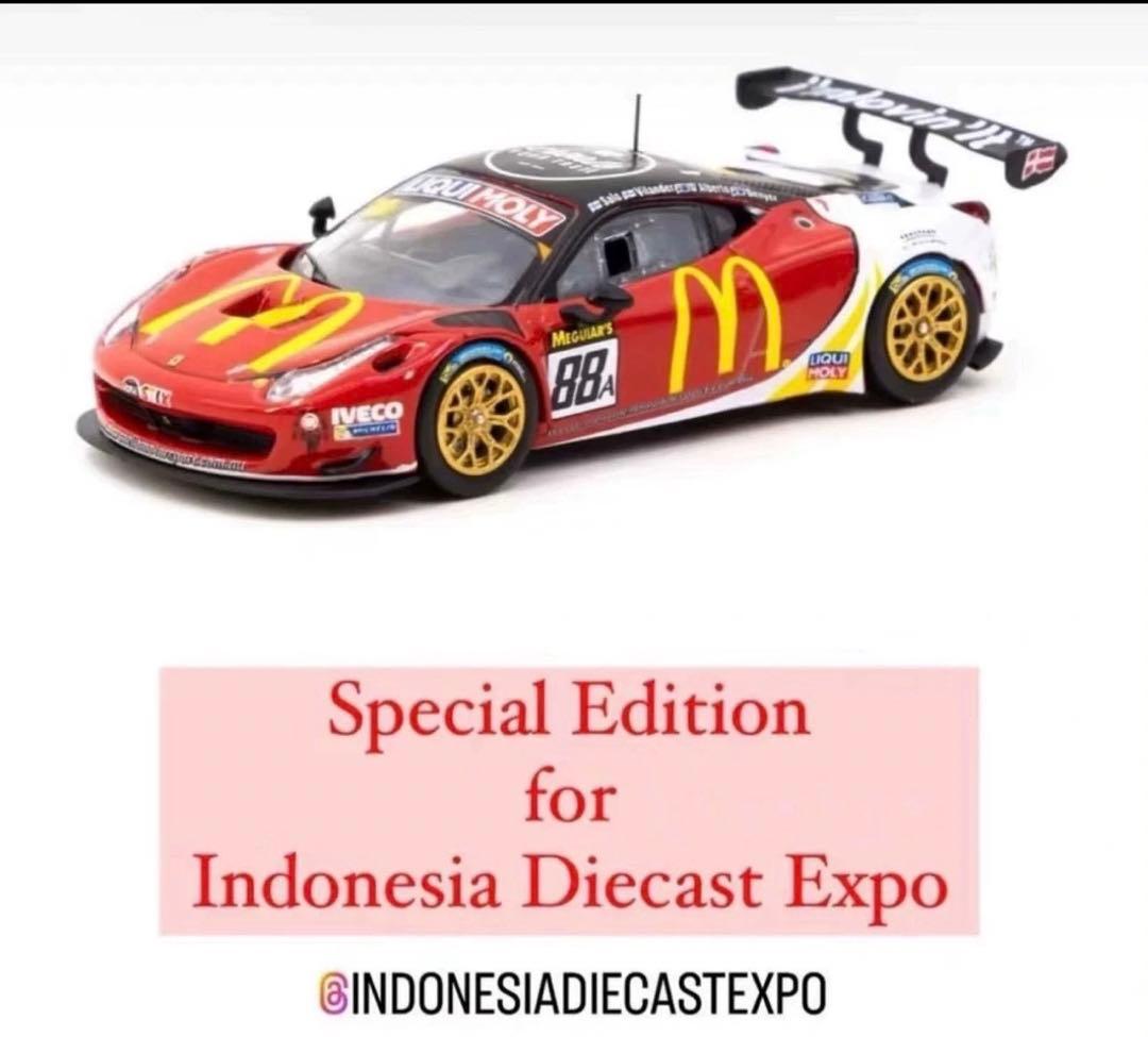 TARMAC フェラーリ 458  GT3 マクドナルド スペシャルエディション