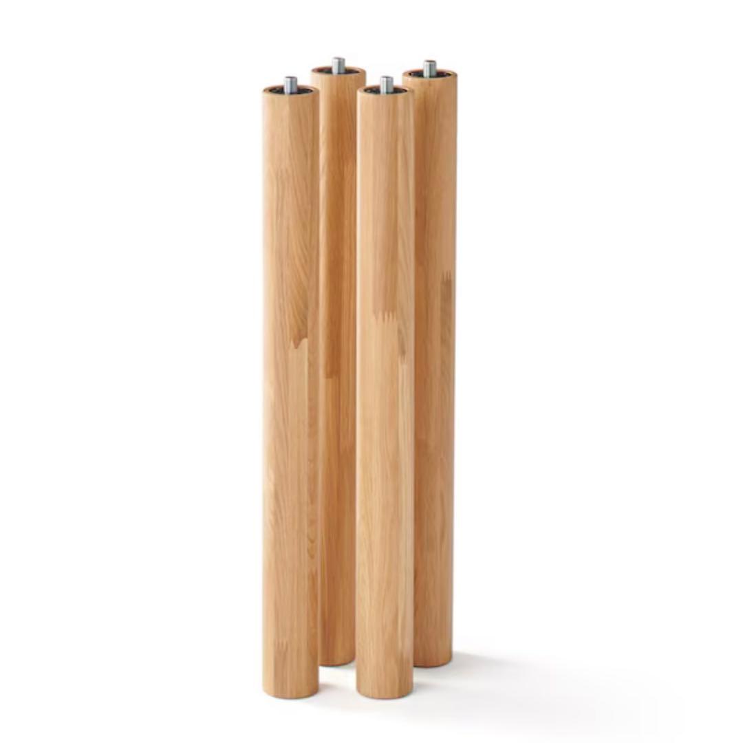 【天板＋脚】無印良品 木製テーブル天板 オーク材 幅180cm×奥行80cm