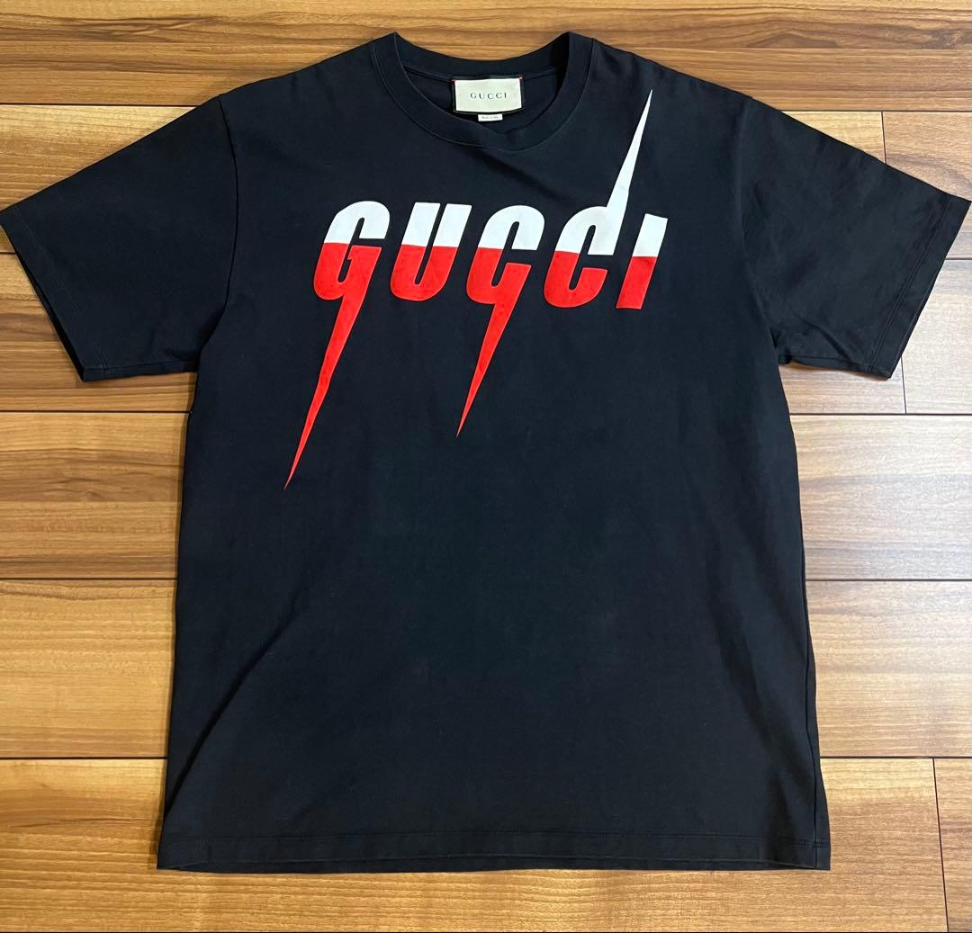 エンショップ2310！GUCCI Tシャツ　半袖　ロゴプリント