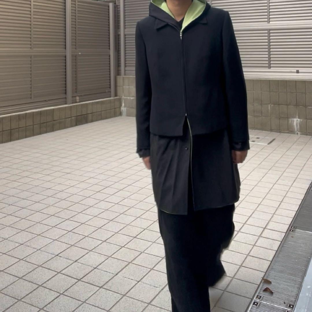 ジャケット・アウター 80s reversible nylon coat made in usa