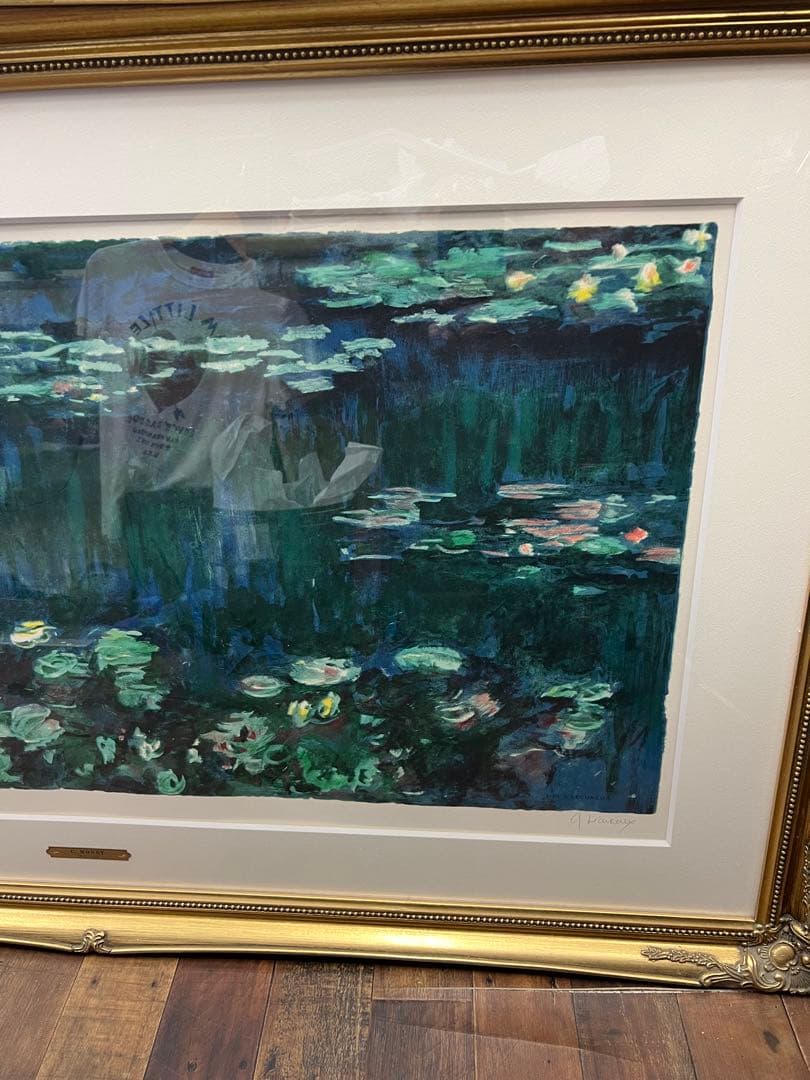 ☆ cizario05oaks☆クロード・モネ 「睡蓮(緑の反映・L)」