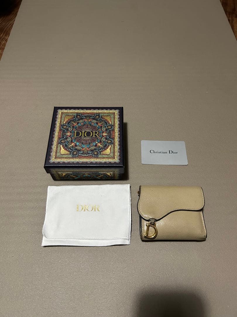 ディオール Dior Saddle ロータス ウォレット