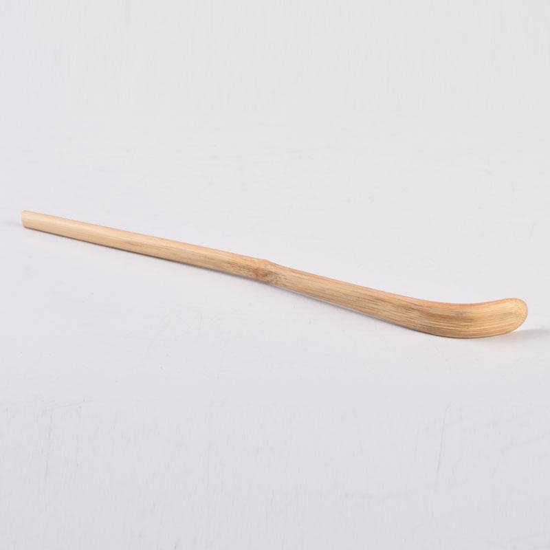 茶道具　宗竹作　茶杓　銘「唐錦」　前大徳　福本積應書付　共筒共箱　C　8442