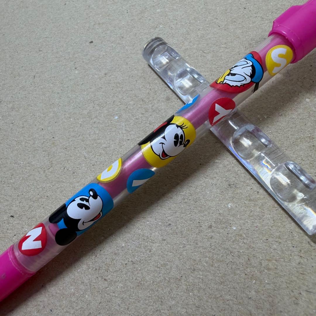 廃盤 ぺんてる カラーペン ピンク 慶弔 パーソンズ ディズニー ペン回し