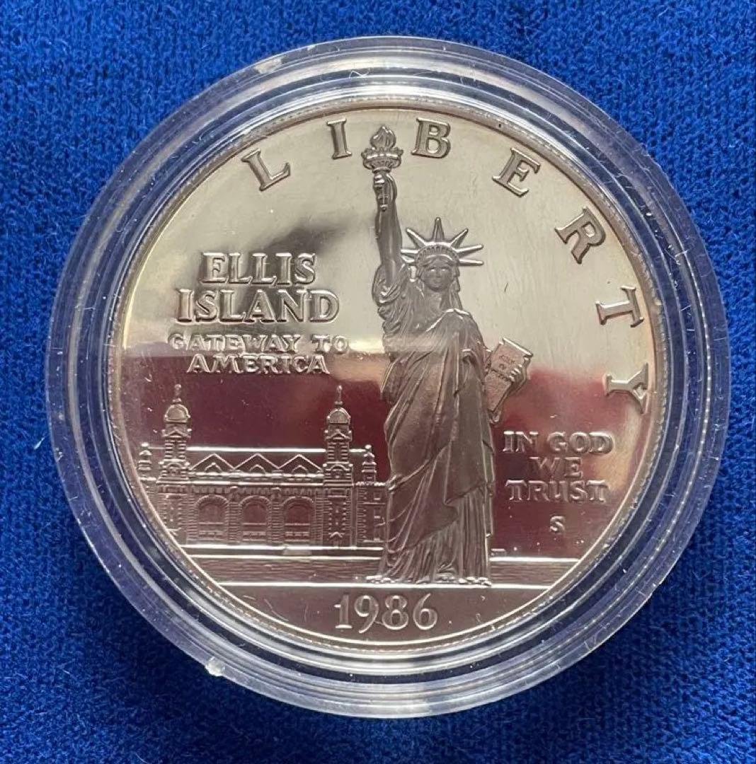 1986年 ・自由の女神 ・プルーフ記念硬貨セット