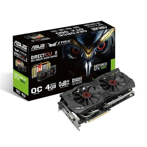 ASUS エイスース STRIX-GTX980-DC2OC-4GD5