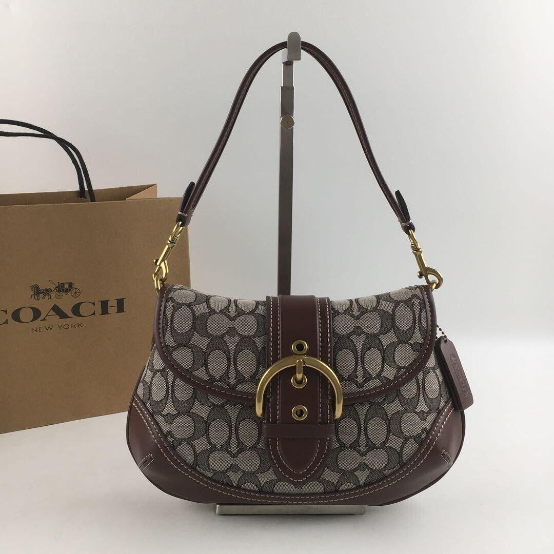 COACH/コーチ ソーホー バッグ・シグネチャー ハンドバッグ CJ814