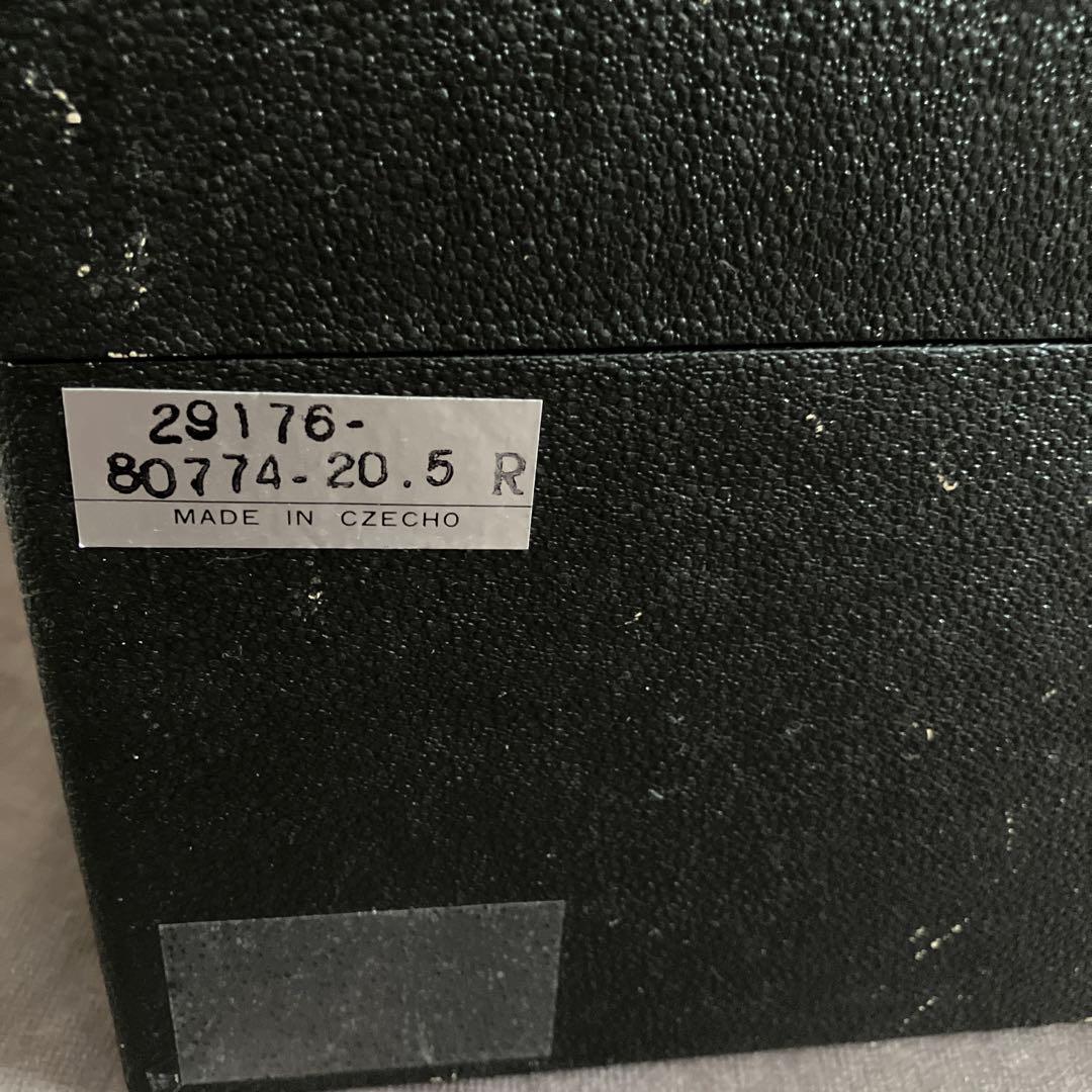 エナメル彩 ボヘミアガラス花瓶21cm29176