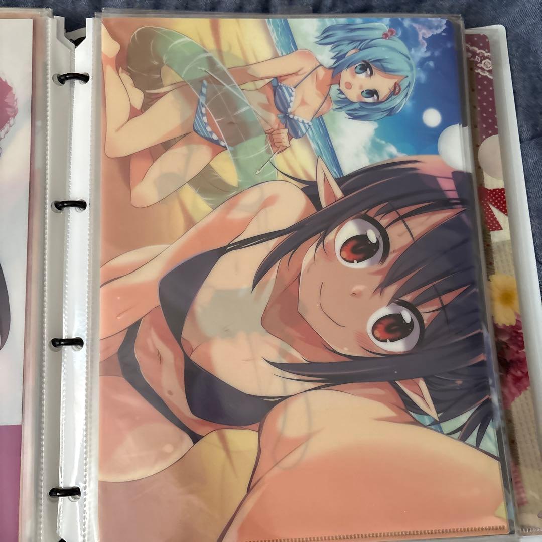 東方project 射命丸　ニトリ　水着　美少女　クリアファイル　VY22