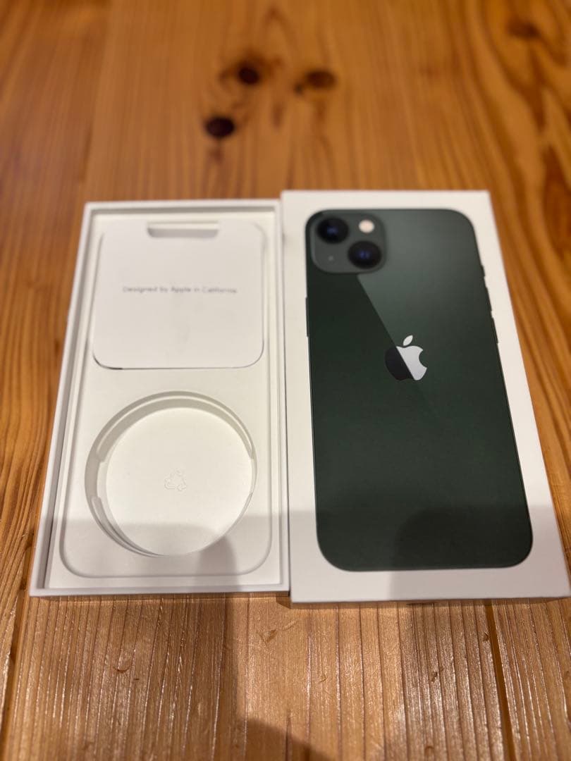 【美品】Apple iPhone 13グリーン 本体 256G