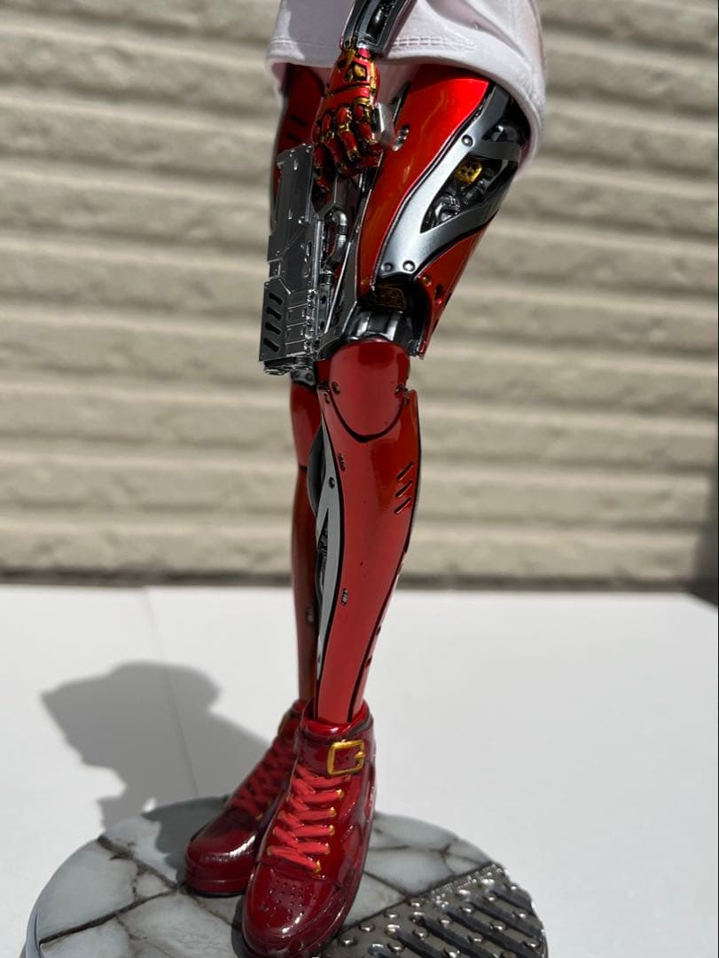 ガレージキット改造完成品　サイズ大　サイボーグ