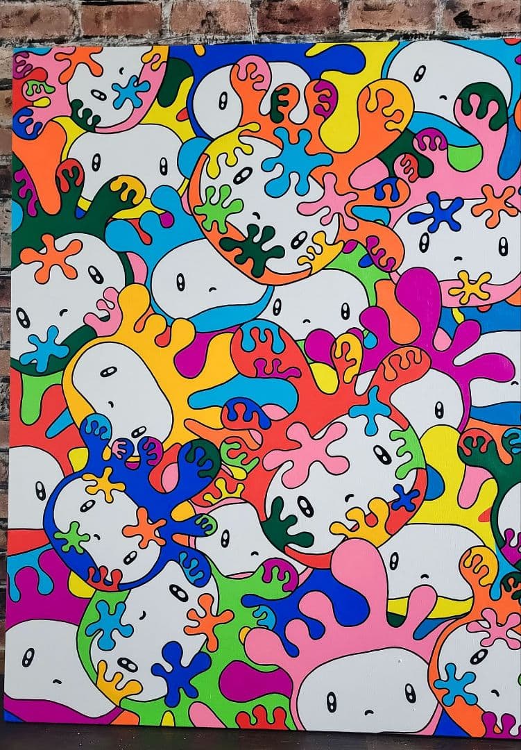 ★鈴木哲也★F100(1620×1300mm)アクリル原画★送料無料#0094