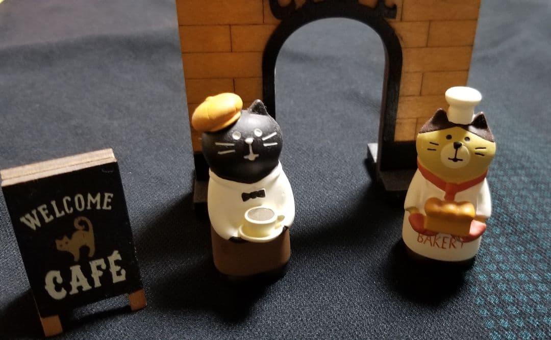 稀少入手困難！猫 DECOLE concombre他 ミニチュア (セット売り)