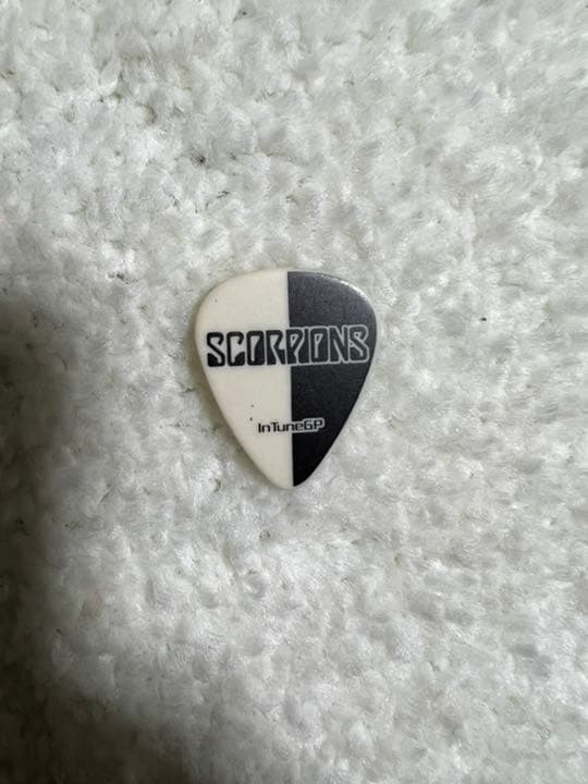 Scorpions スコーピオンズ　ルドルフシェンカー　ギター　ピック