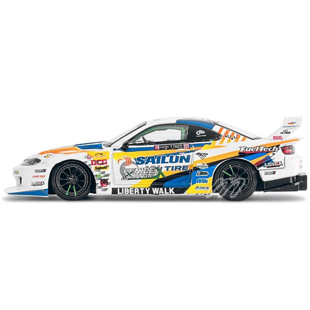 MINI GT LBスーパーシルエット S15 SILVIA #555 2023