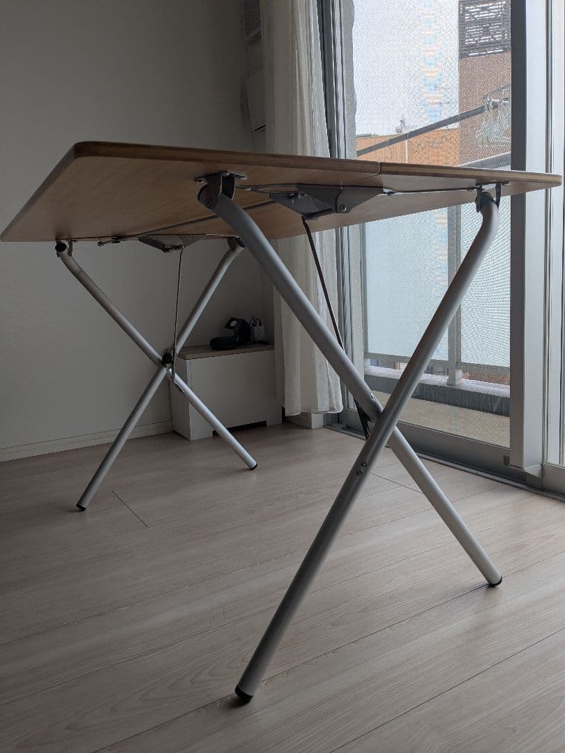 美品★スノーピーク 竹製折りたたみテーブル LV-010TR