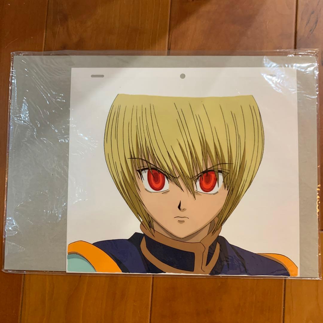 【希少】HUNTER×HUNTER クラピカ セル画 赤い 緋の目 金髪