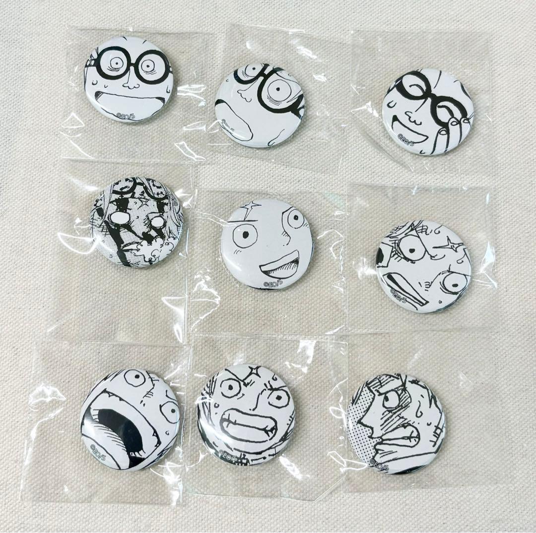 ワンピース　缶バッジ　オールフェイス　ミートザワンピース　コビー