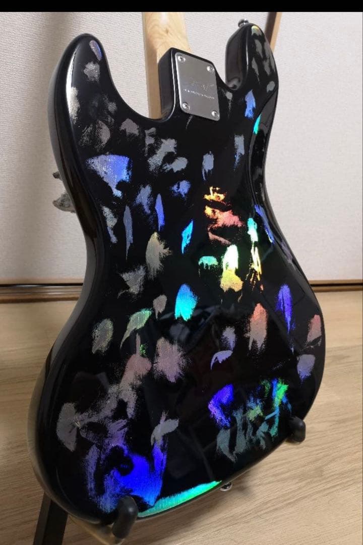 SPEAR エレキベース Gae-Bolg ゲイボルグ ホログラムレッド