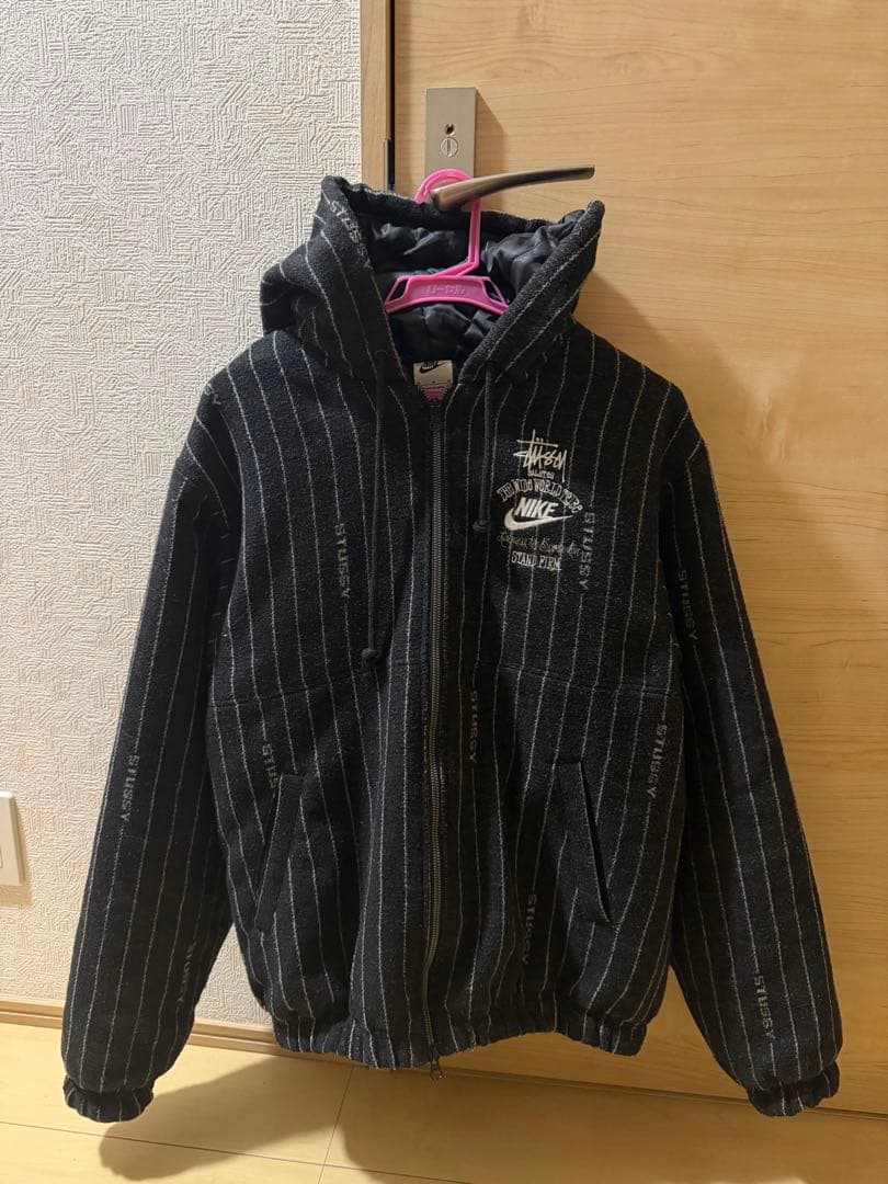 な*こ様 Stussy x Nike Striped Wool Jacket ジ