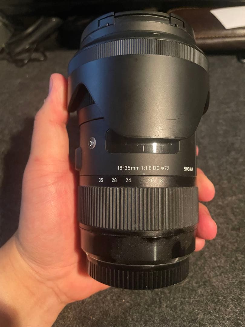 レンズ(ズーム) SIGMA 18-35mm f/1.8 DC HSM (Canon EF)