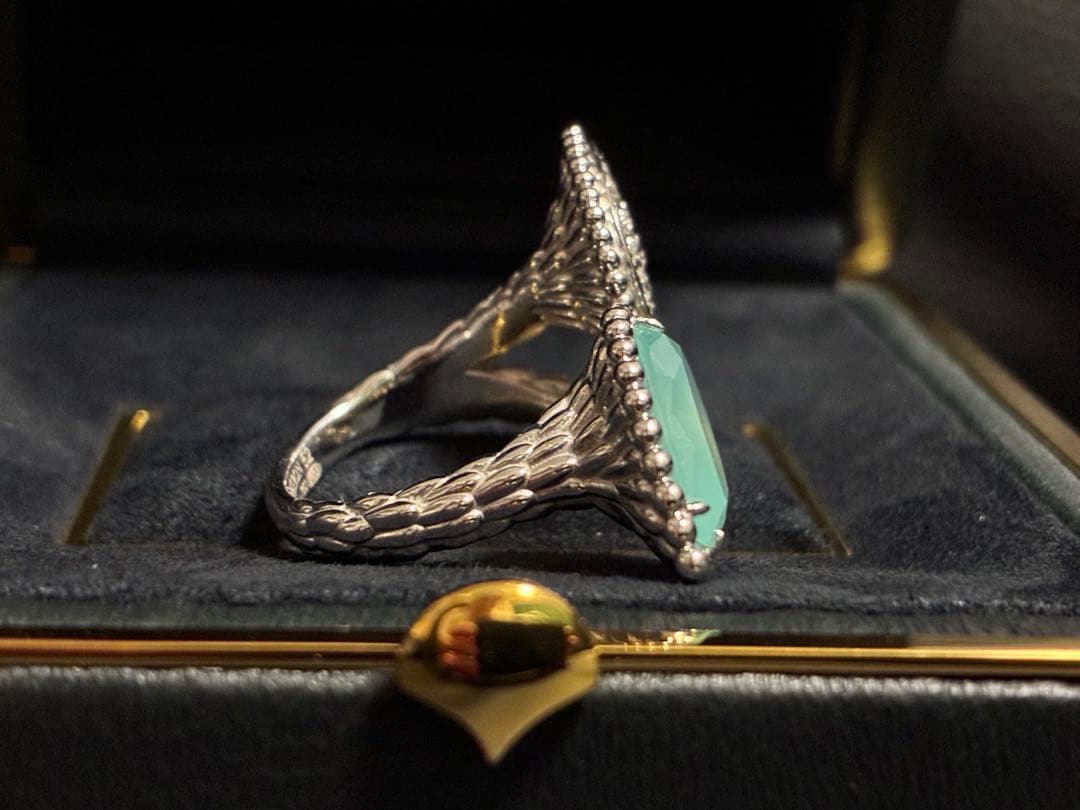 ブシュロン　セルパンボエム　アクアプレーズ　リング　#52