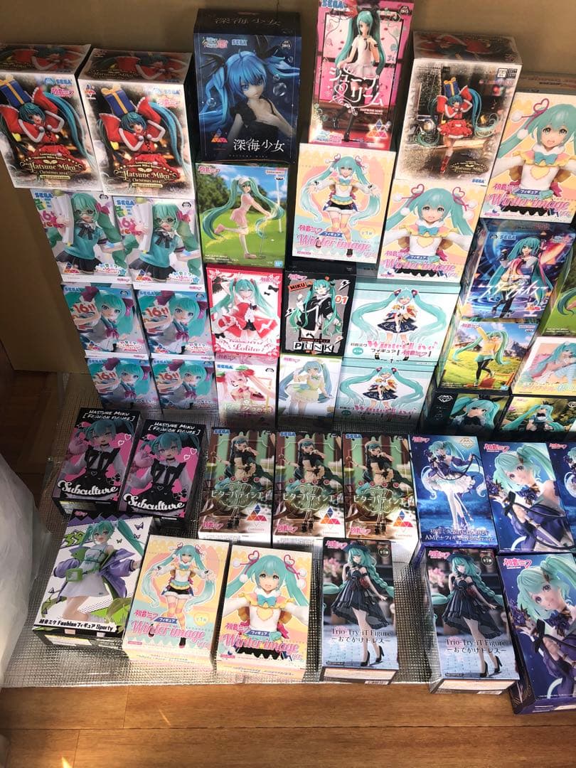 初音ミク　フィギュア　fashion 深海少女　AMP アリス　55個