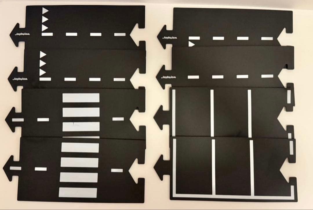 way to play 24ピース　道路マット　おもちゃ 美品