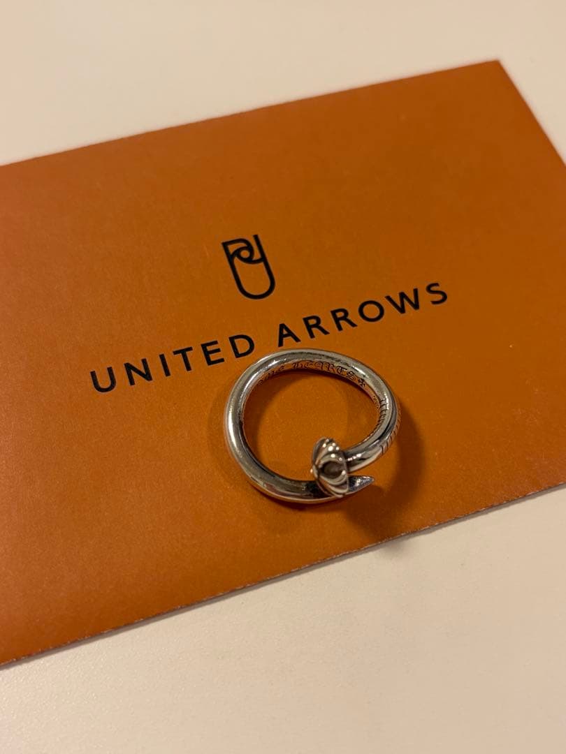 CHROME HEARTS クロムハーツ ネイル クロスボールリング US8