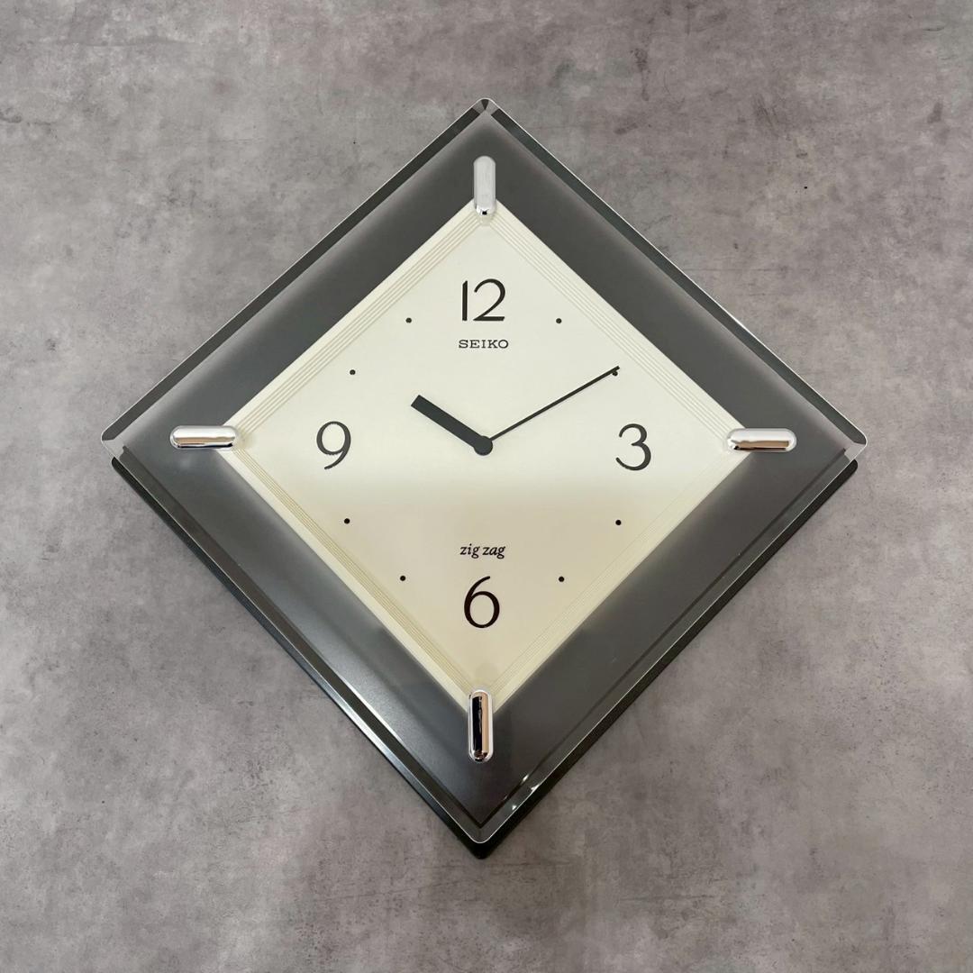 未使用 SEIKO ウォールクロック 壁掛け時計 ポストモダン ヴィンテージ
