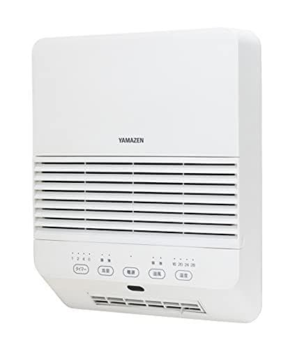 [山善] 大風量 セラミックヒーター 壁掛タイプ (温度センサー) (120po