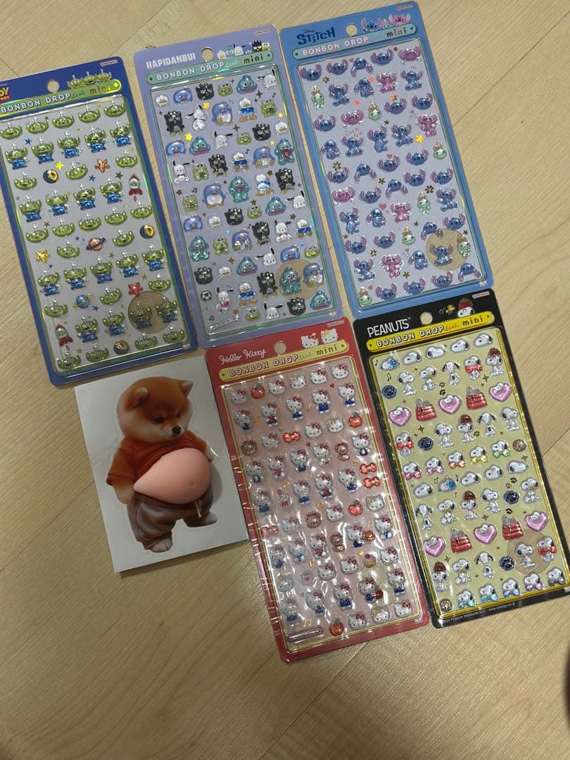 【正規品】ボンボンドロップシール　はぴだんぶい、、おすそ分け可能(詳細説明文)