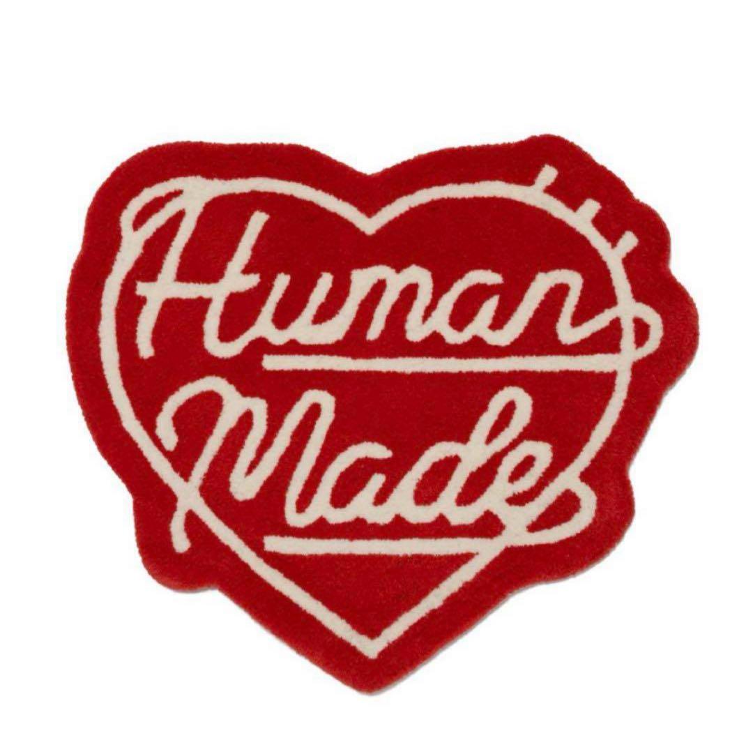小物 HUMAN MADE Heart Rug red