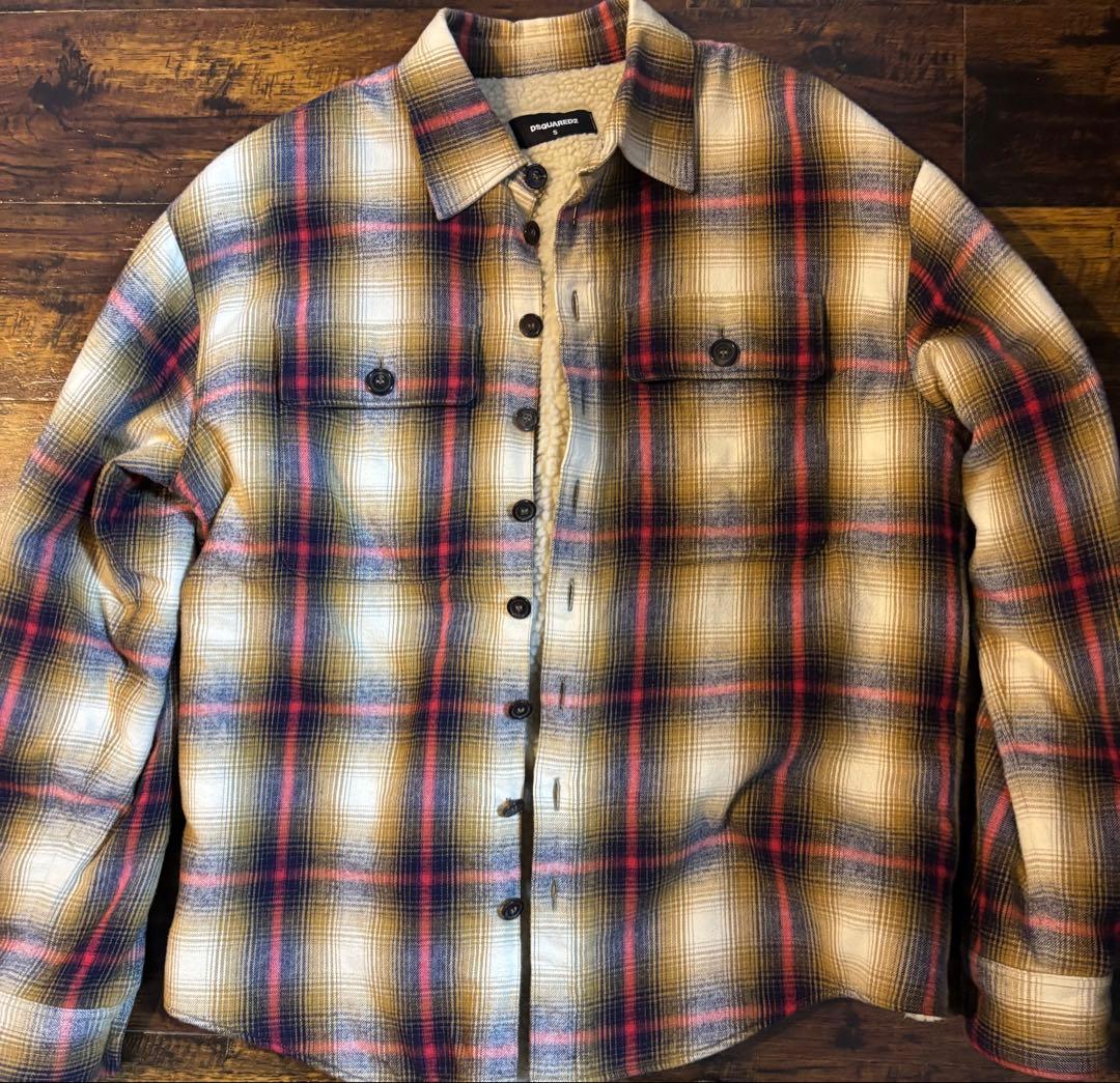 DSQUARED2 チェック柄ジャケット サイズ S