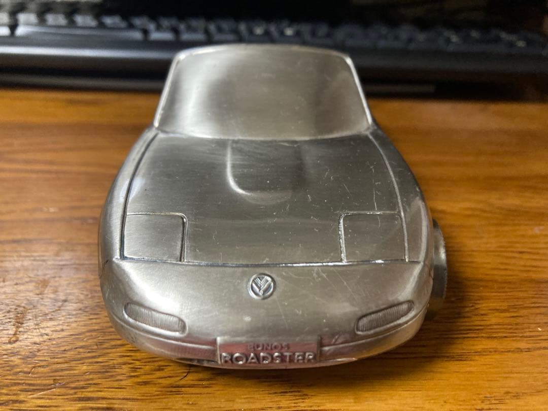 希少 ビンテージ マツダ ユーノス ロードスター ステンレス製 ミニカー 旧車