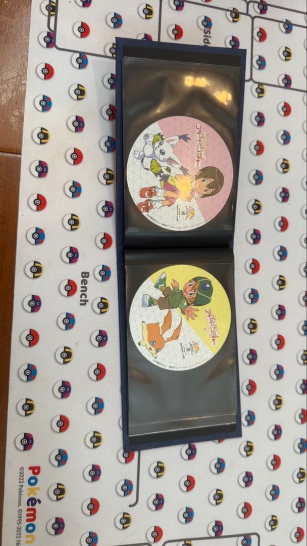 お台場メモリアル追加　デジモンアドベンチャー　非売品　色紙クリアファイルポスカ