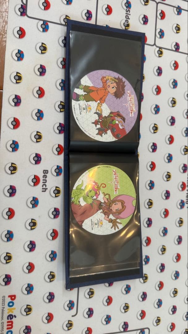 お台場メモリアル追加　デジモンアドベンチャー　非売品　色紙クリアファイルポスカ