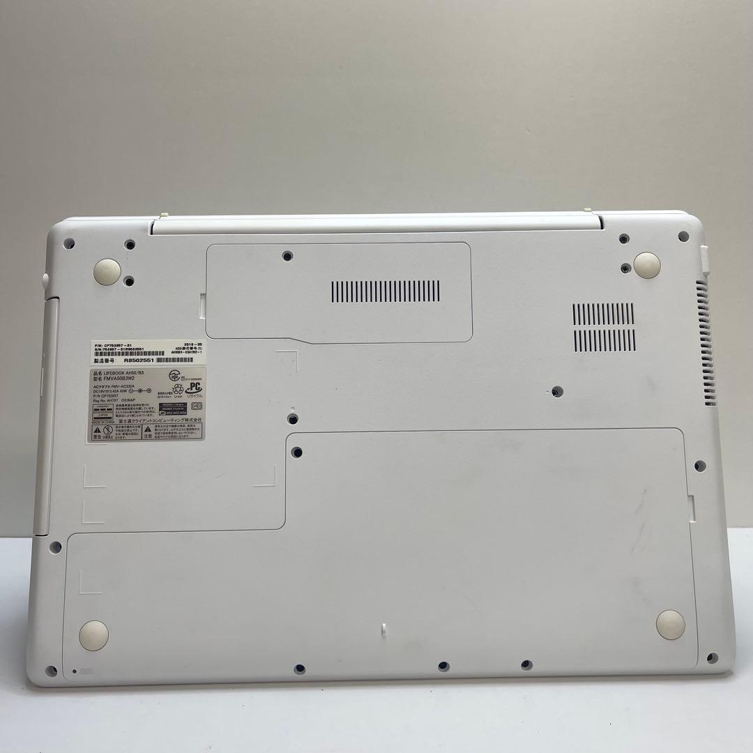 #700 富士通 AH50/B3 i7-7700HQ 8GB SSD512GB